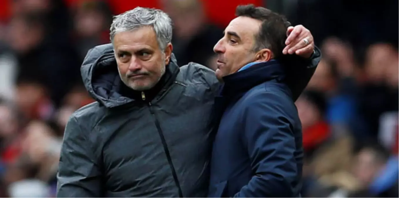 Mourinho\'dan Carvalhal\'a Hemşehri Şakası!