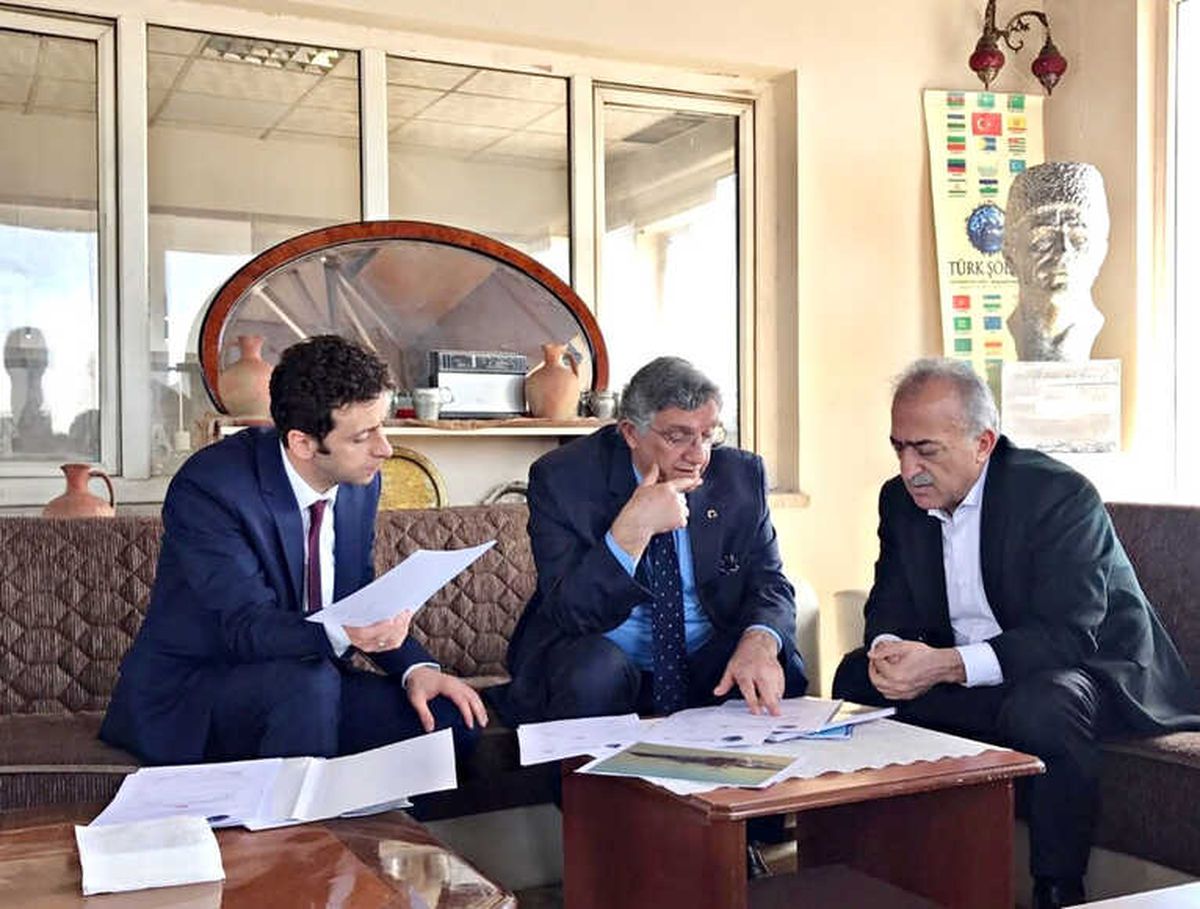 Rektör Çomaklı Güneş Vakfının Konuğu Oldu