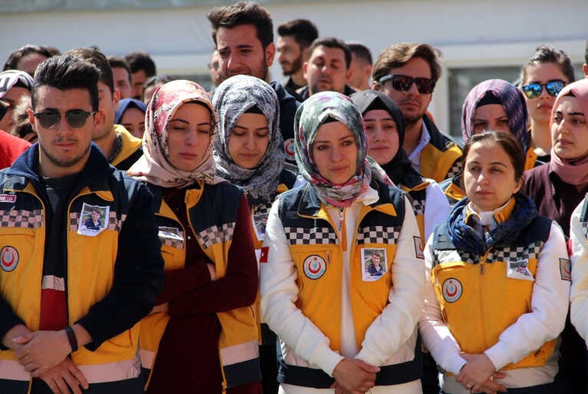 Şehit Umke Personeli İçin Memleketi Erzurum\'da Tören