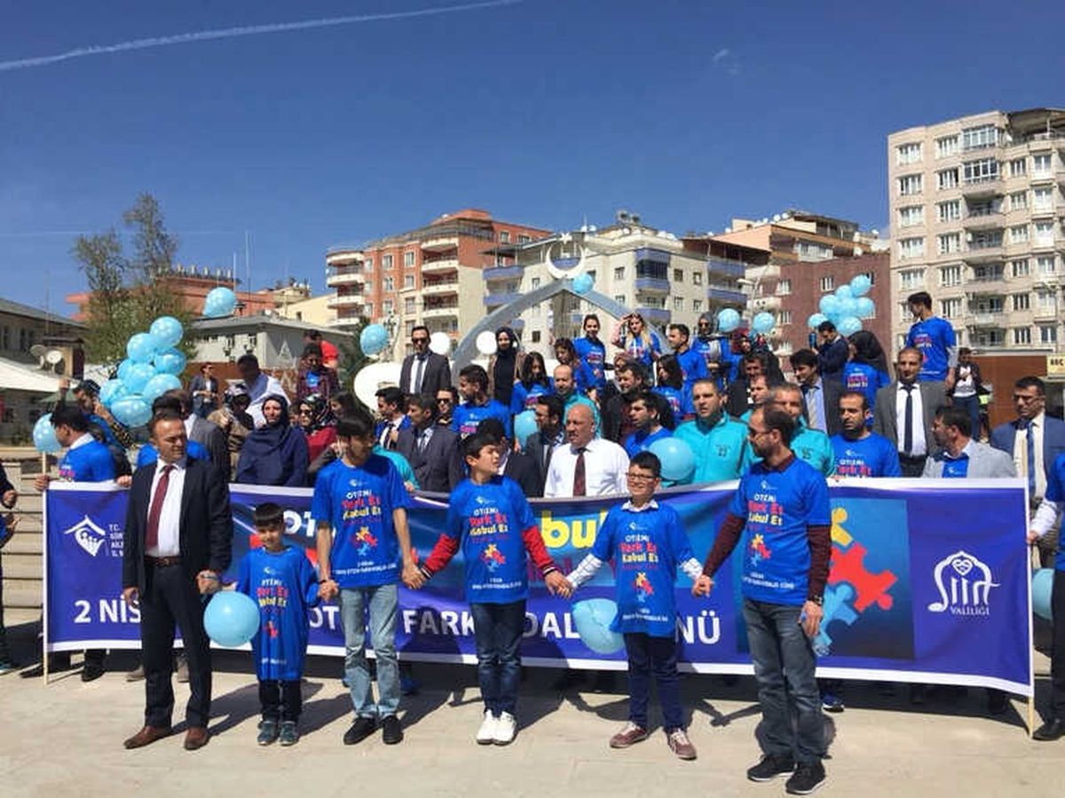 Siirt\'te Otizm Günü Etkinliği