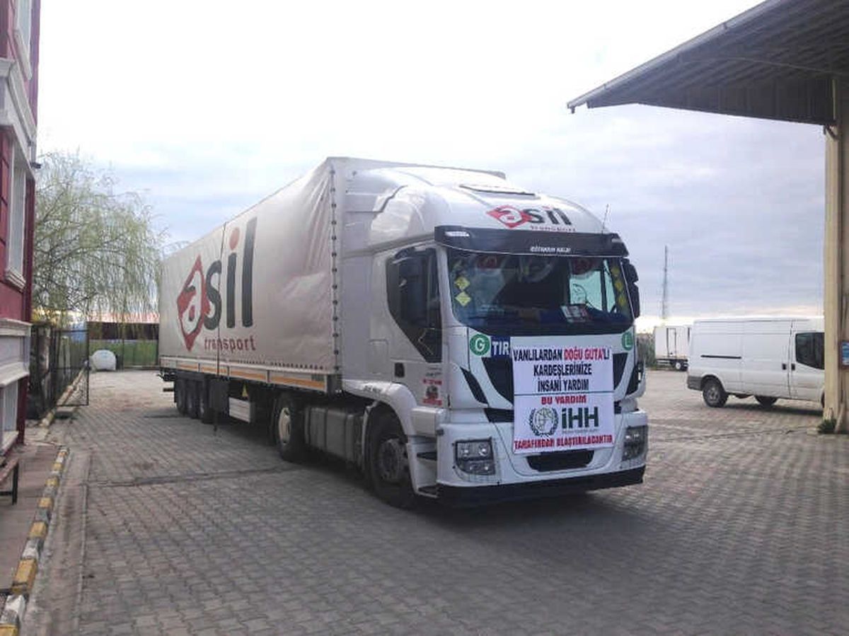 Van İhh\'dan Doğu Guta\'ya İnsani Yardım
