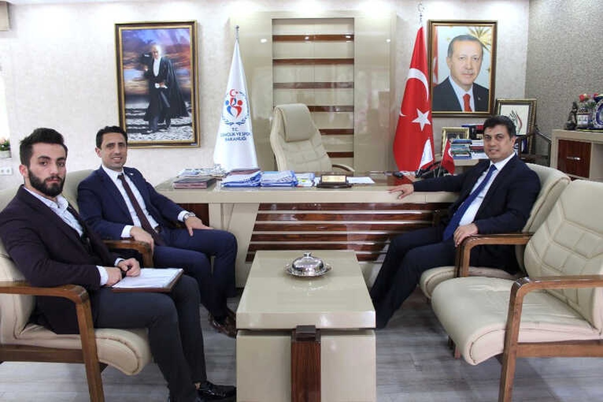 Yeşilay Cemiyetinden Yunus Öztürk\'e Ziyaret