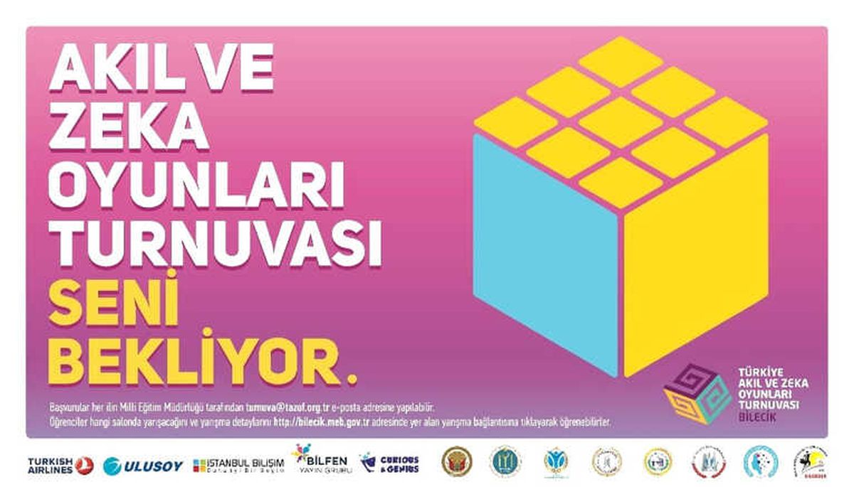Akıl Oyunları Türkiye Finali Bilecik\'te Gerçekleştirilecek