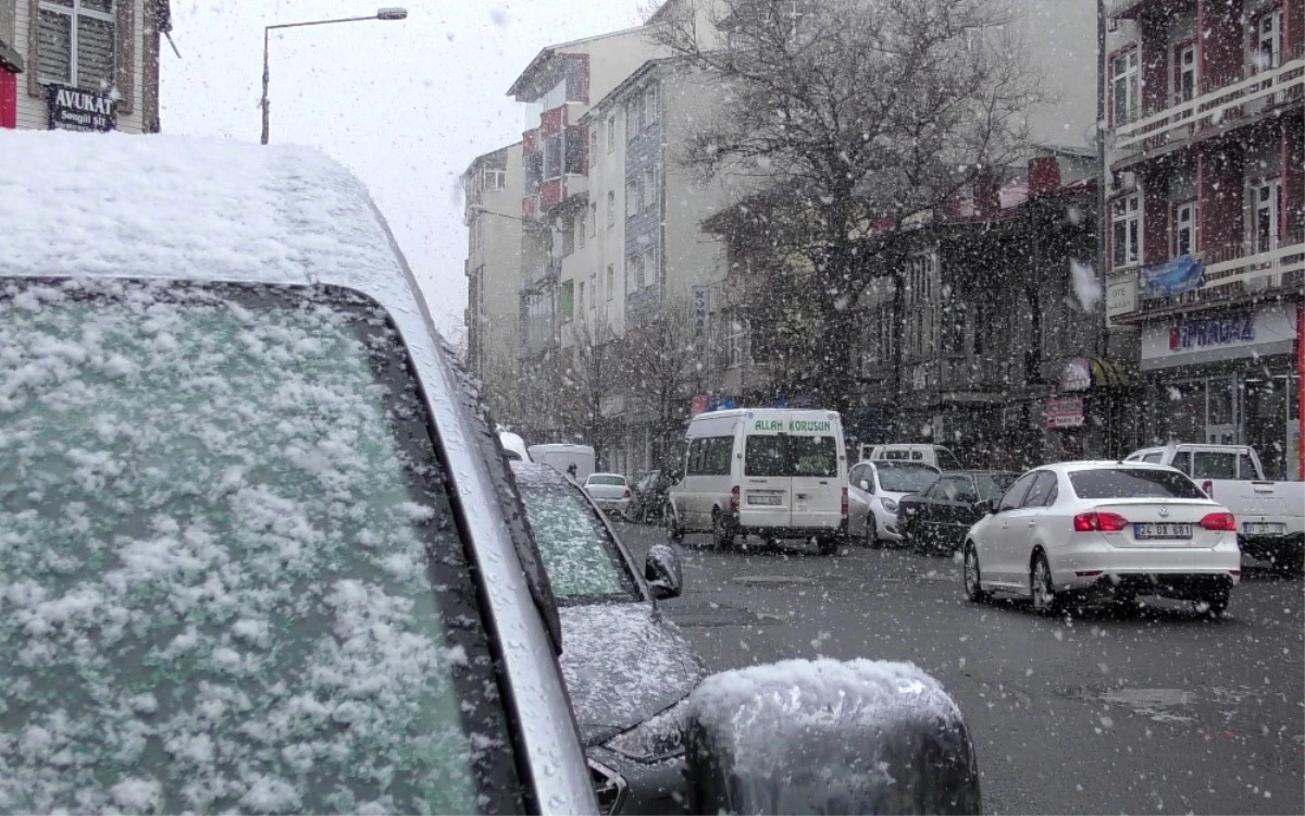 Ardahan\'da Kar Yağışı