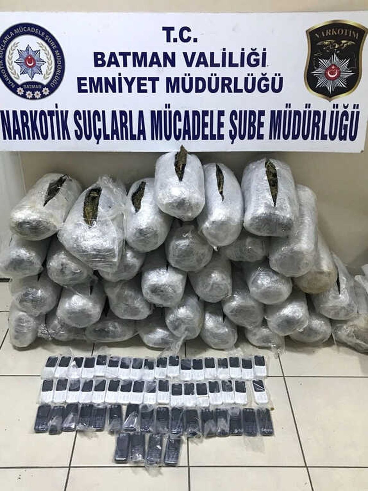 Batman\'da 66 Kilogram Esrar Ele Geçirildi