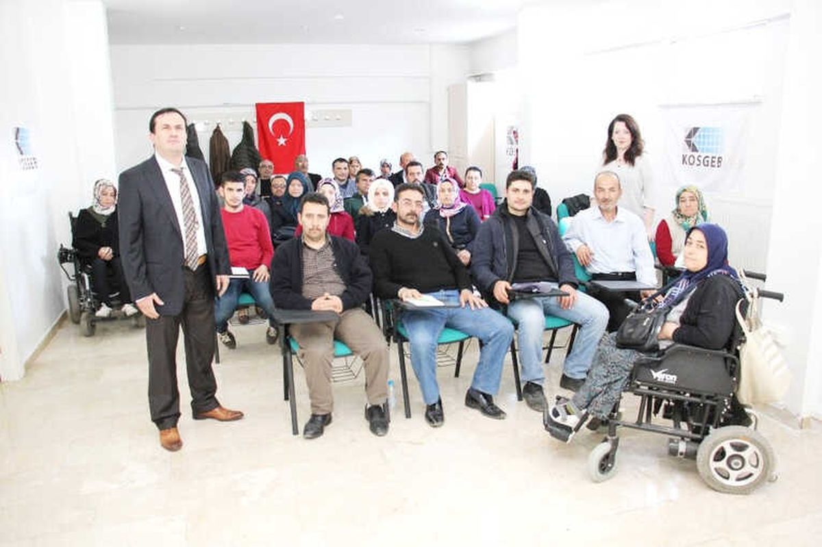 Belediyeden Engellilere Girişimcilik Kursu