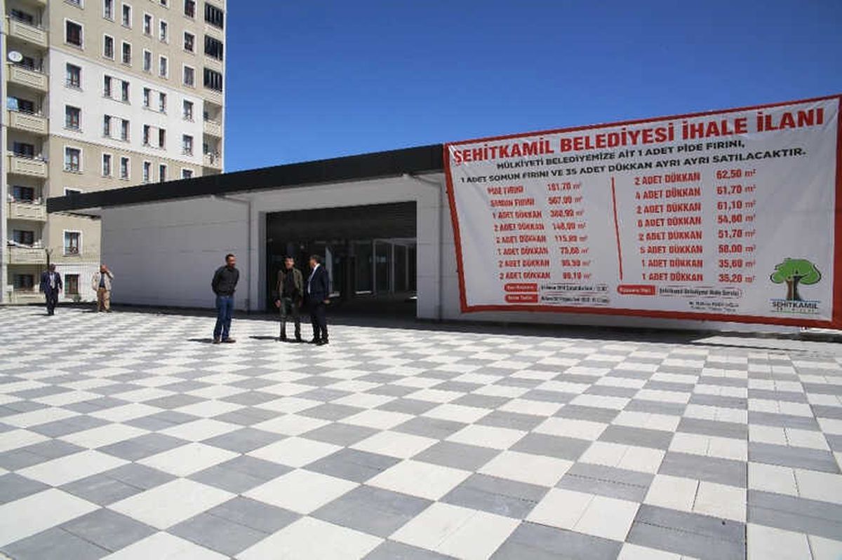 Fadıloğlu Yapımı Tamamlanan Ticaret Merkezini İnceledi