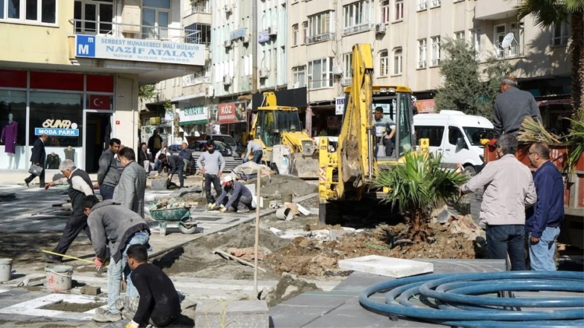 Filistin Caddesi Yenileniyor