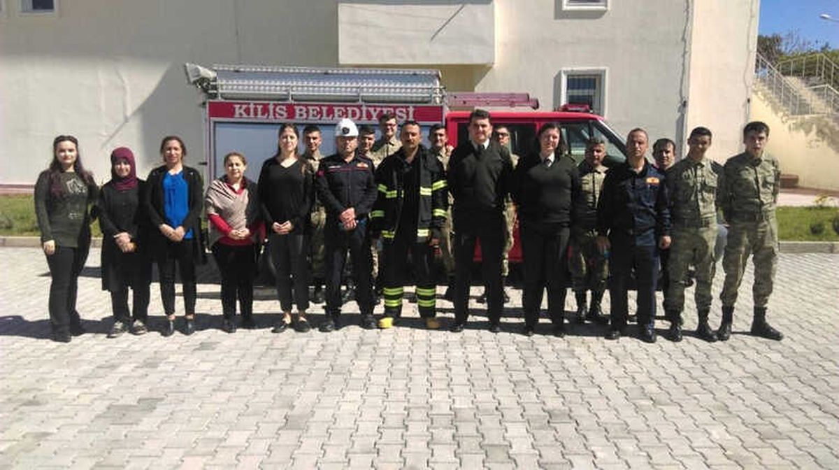 İtfaiye Müdürlüğü Eğitimlere Devam Ediyor