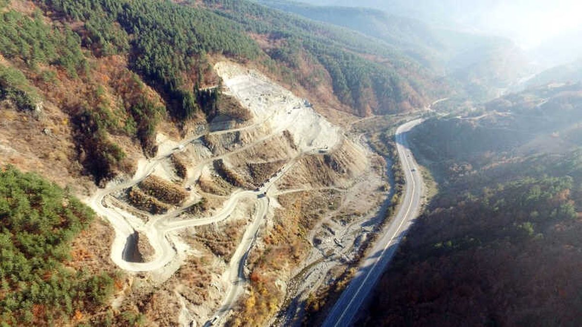 Kastamonu\'da Kırık Barajı İnşaatı Devam Ediyor