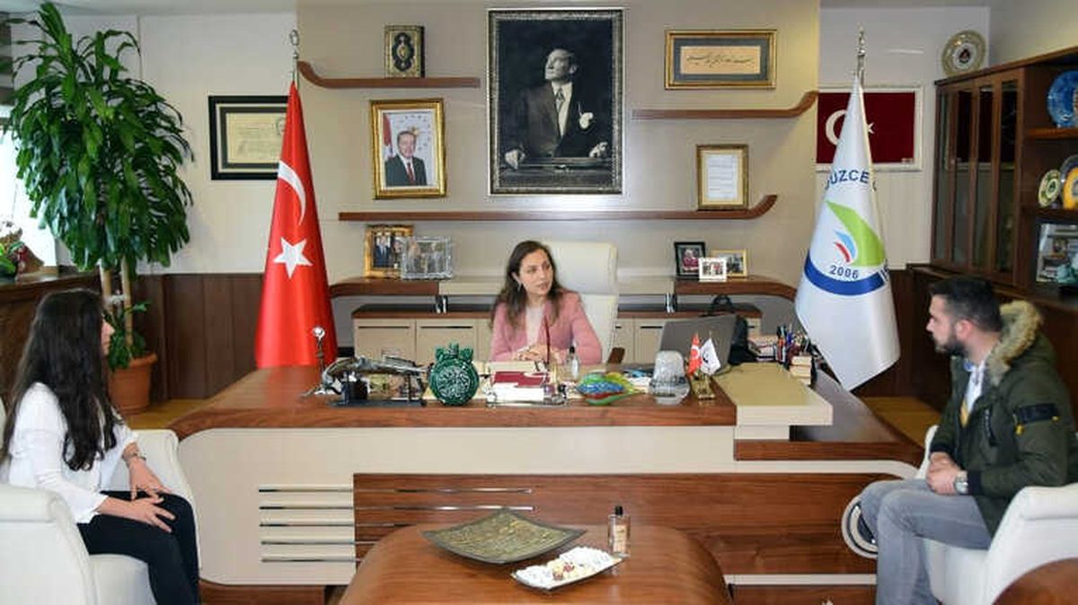 Rektör Açık Kapı Gününde Mensuplarla Bir Araya Geldi