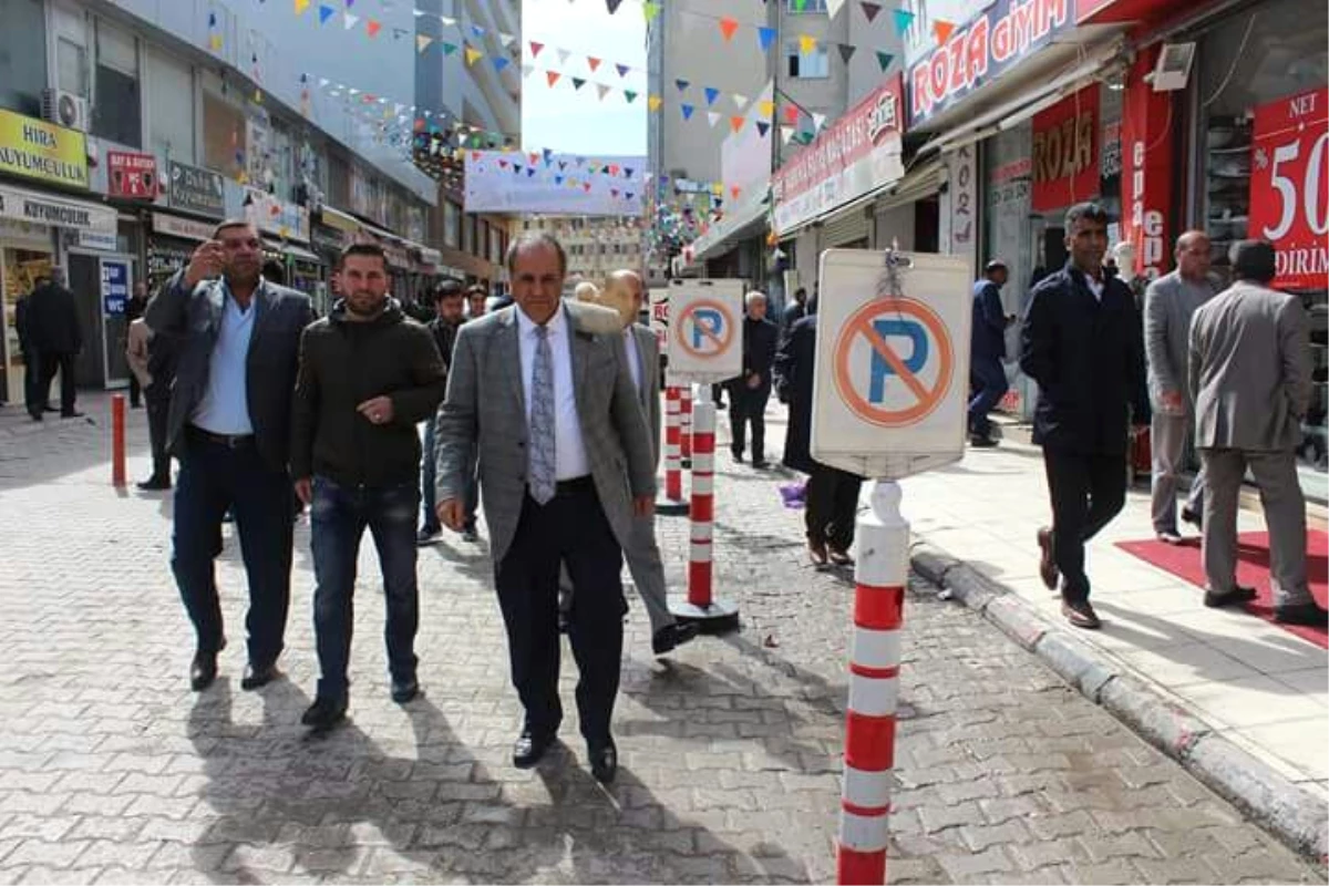 Vatso Başkan Adayı Kandaşoğlu, İş Yerleri Yanan Esnafı Ziyaret Etti
