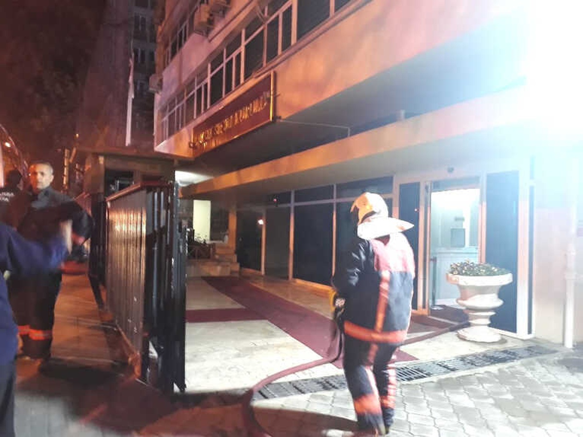 Yüksek Seçim Kurulu Deposunda Yangın