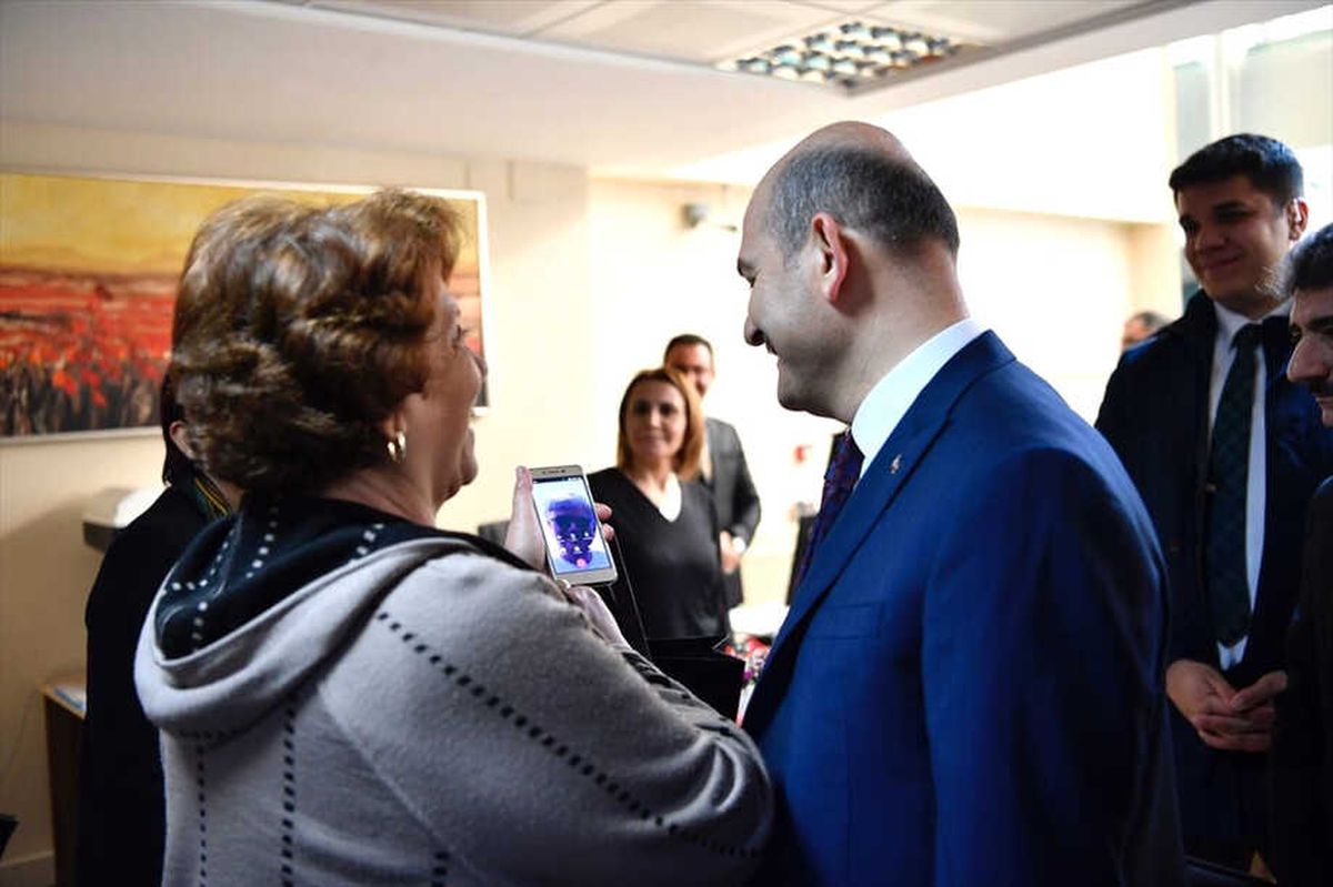 Bakan Soylu\'dan Çankaya İlçe Nüfus Müdürlüğüne Ziyaret