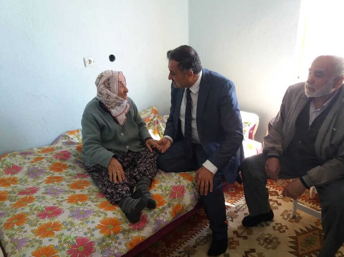 Başkan Cabbar\'ın Hasta ve Yaşlı Ziyaretleri Devam Ediyor