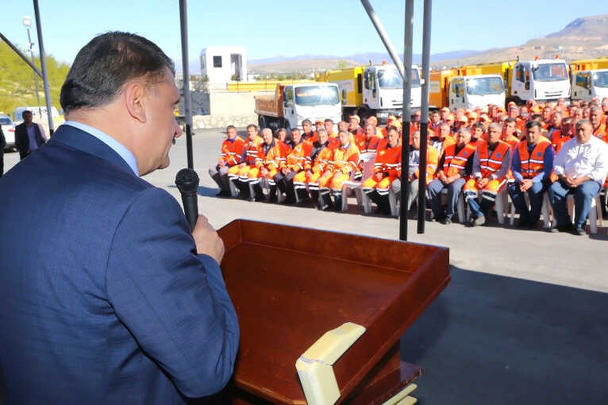 Başkan Gürkan Temizlik İşçileri ile Bir Araya Geldi
