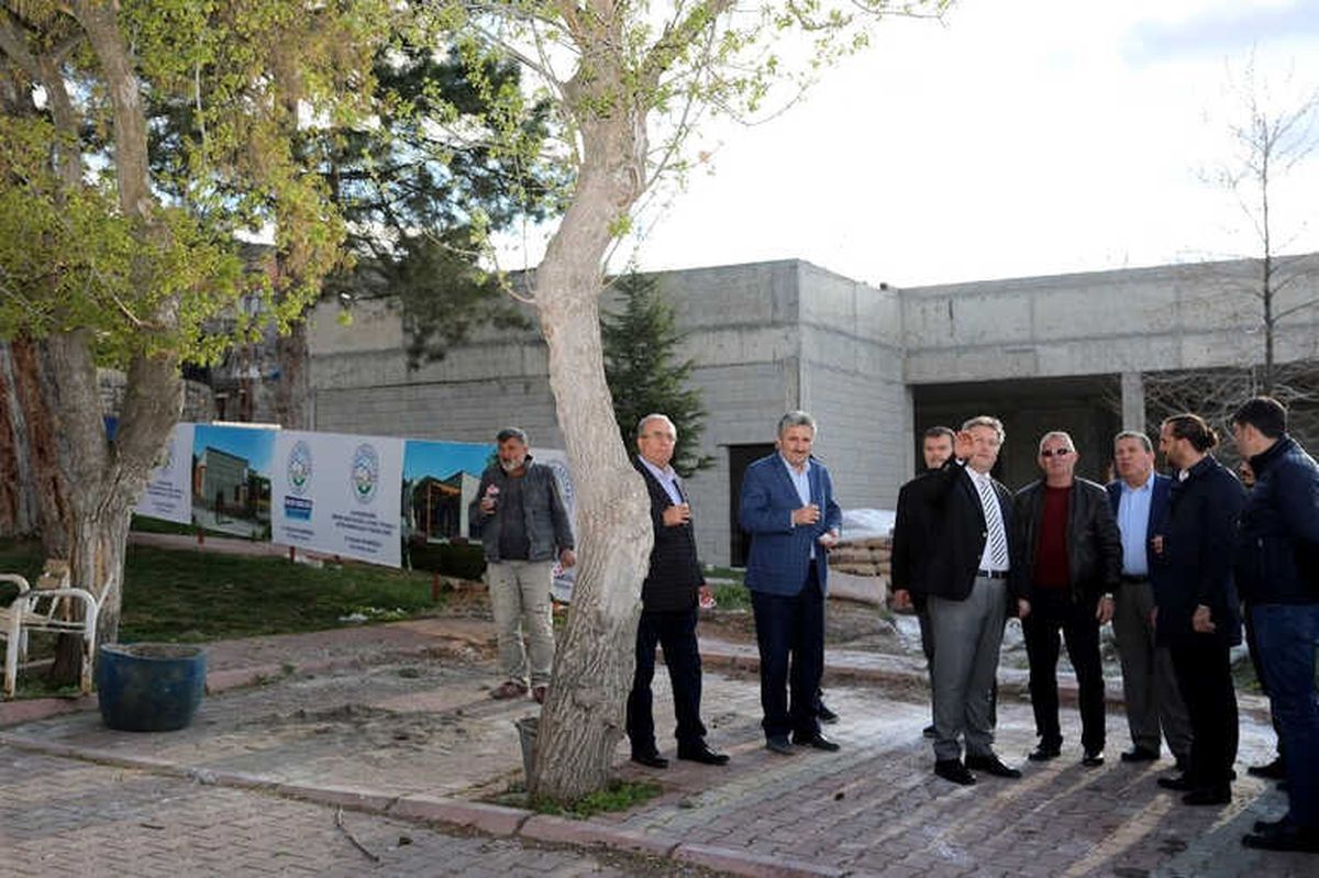 Başkan Palancıoğlu, Endürlük Sosyal Tesisinde İncelemede Bulundu