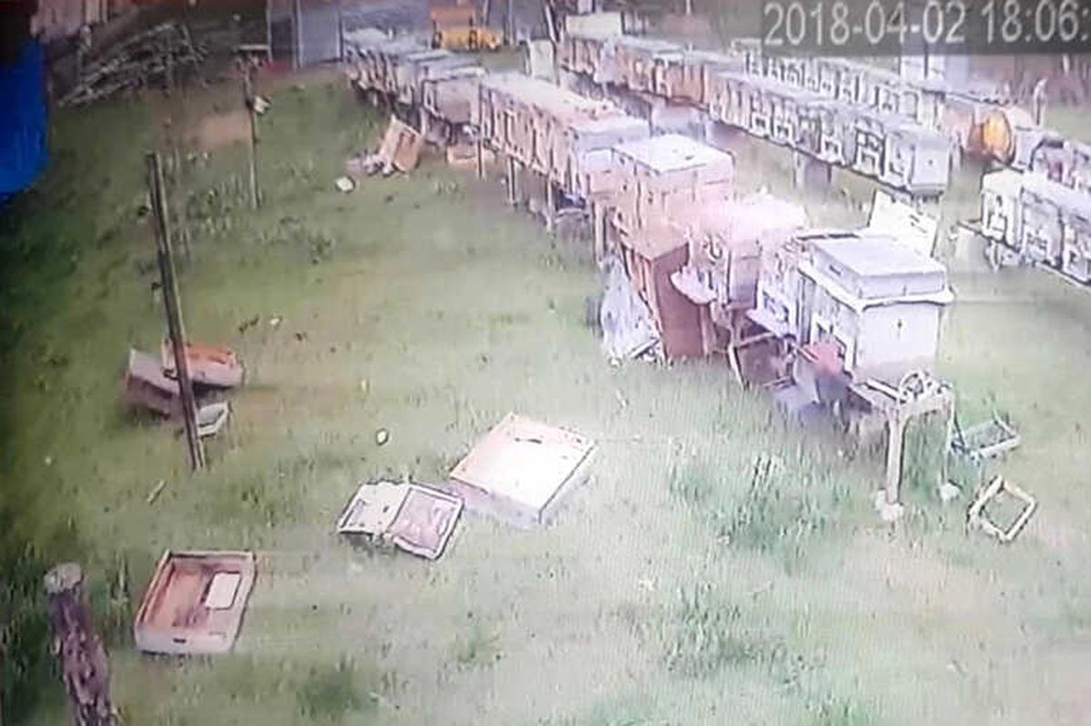 Gümüşhane\'de Rüzgar Kovanları Böyle Dağıttı