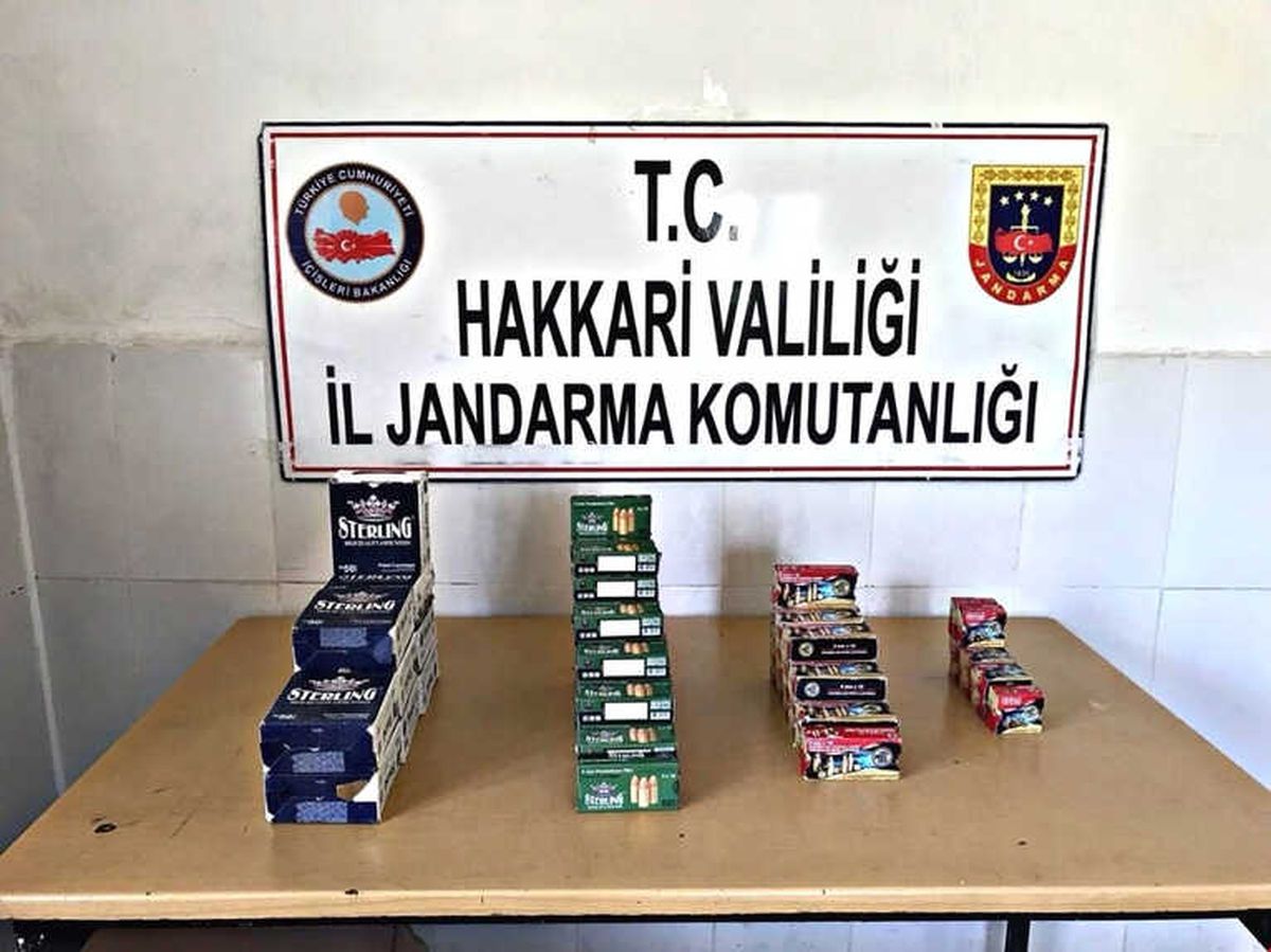 Hakkari\'de 4 Bin 475 Adet Fişek Ele Geçirildi
