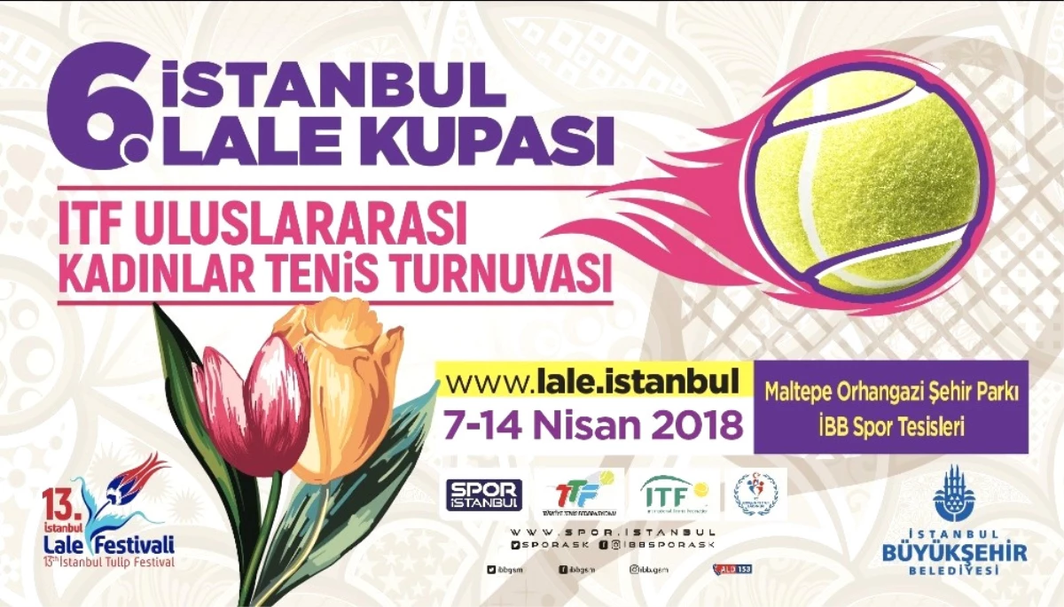 İstanbul\'da Uluslararası Lale Kupası Tenis Turnuvası Heyecanı
