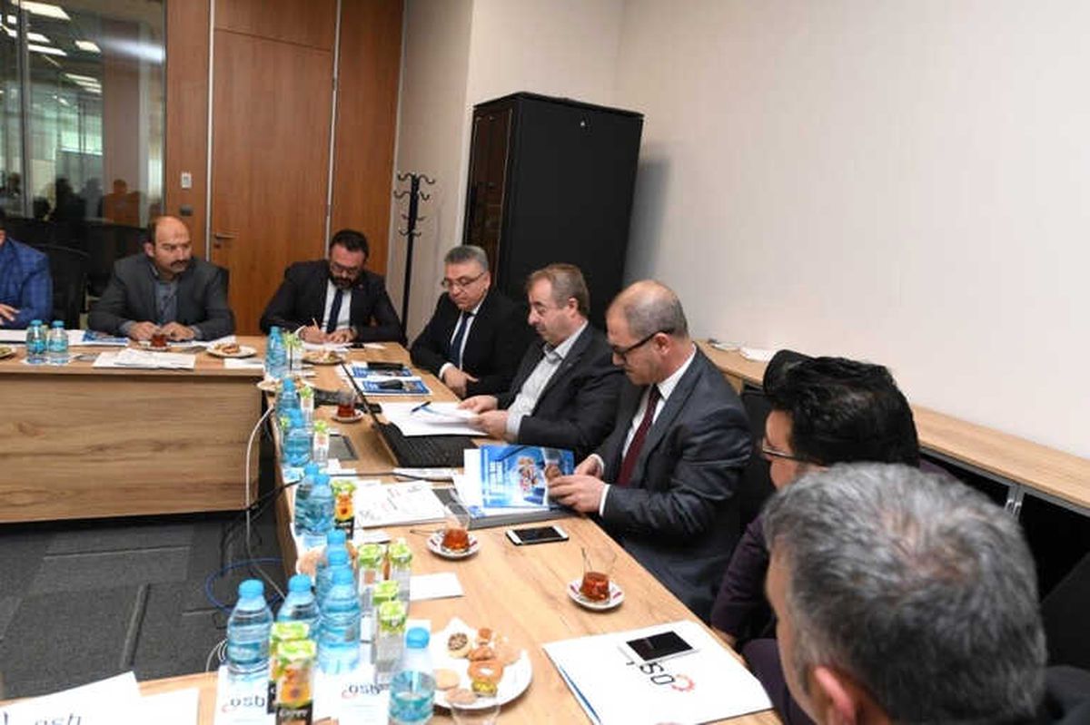 Kayseri Osb\'de Çelik Kapı Sektör Toplantısı Yapıldı