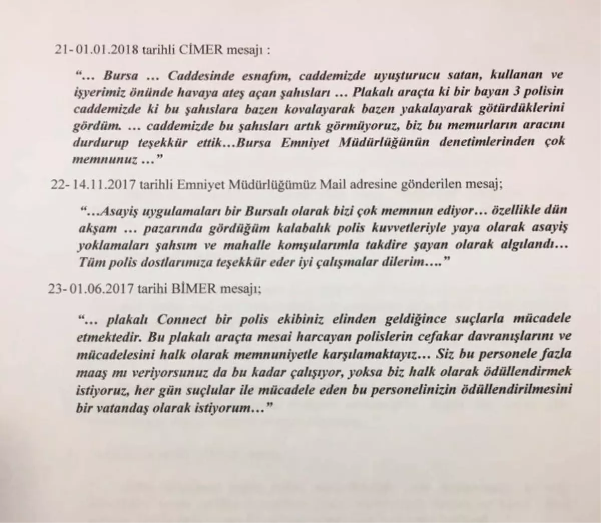 Polislere "Güler Yüz" Talimatı