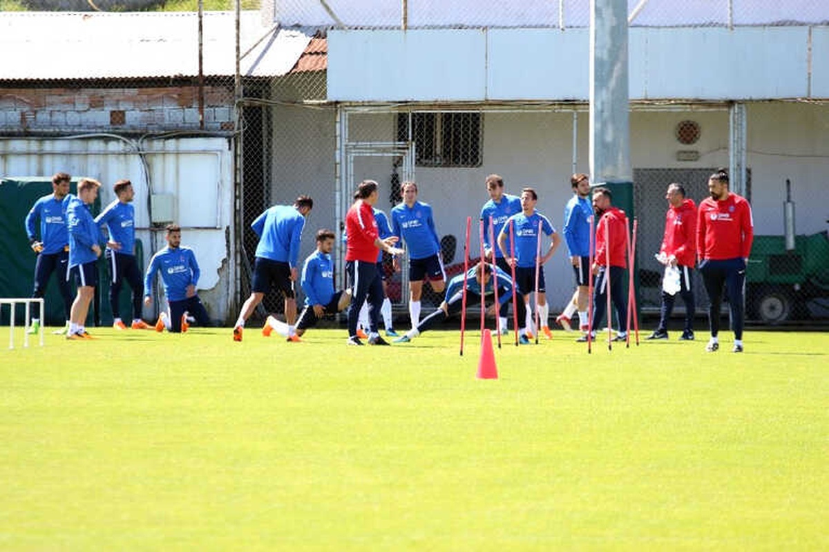 Trabzonspor, Kayserispor Maçı Hazırlıklarını Sürdürdü
