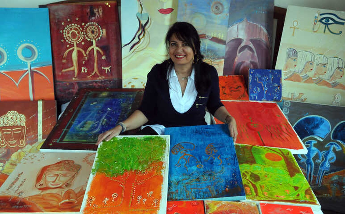 "Yeryüzü Sanat Yürüyüşü" Urla\'da