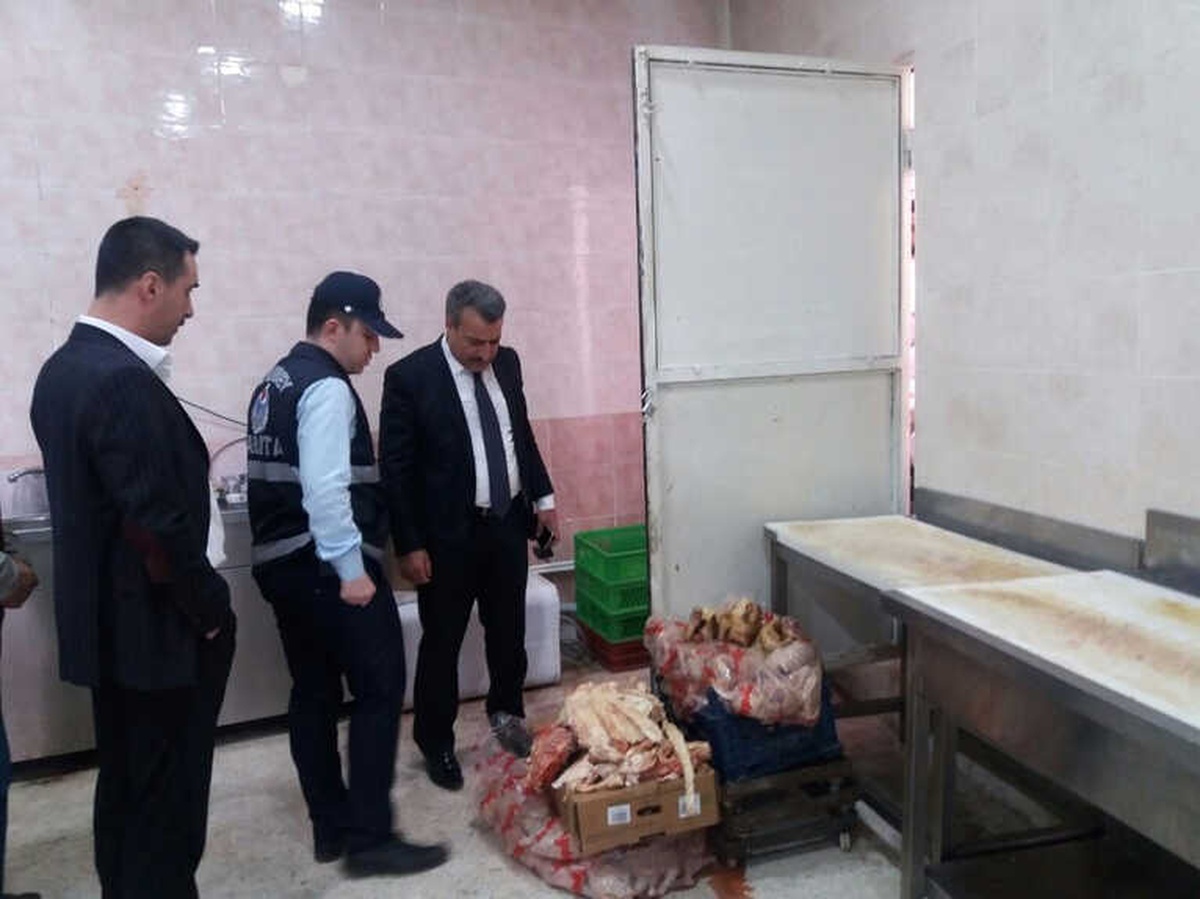 Zabıta 400 Kilo Bozulmuş Ete El Koydu