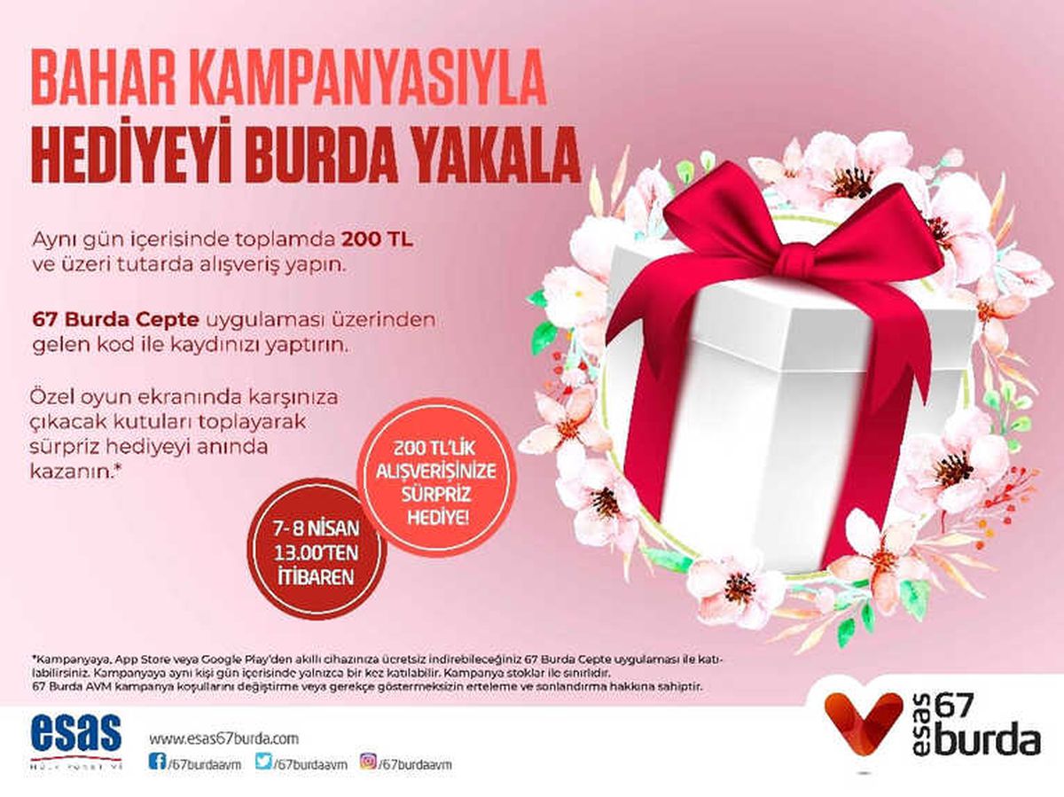 67 Burda Avm Kazandırmaya Devam Ediyor