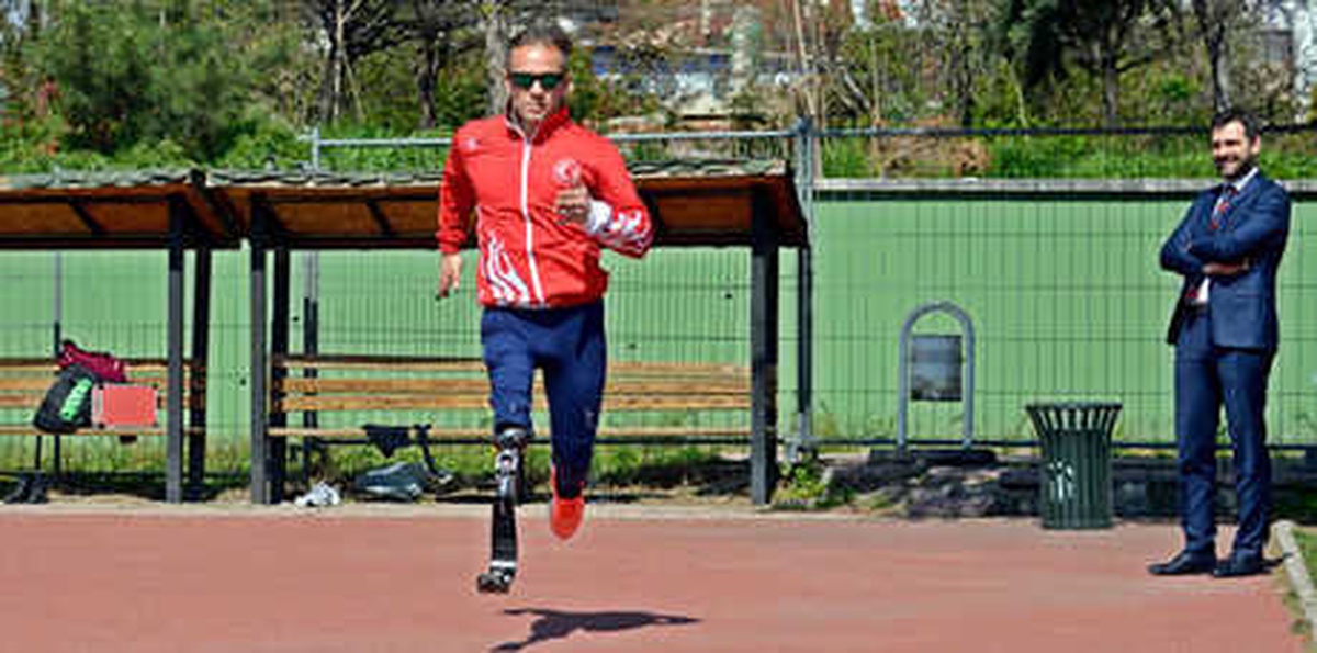 Bakanlıktan Milli Ampute Atlete Anlamlı Destek
