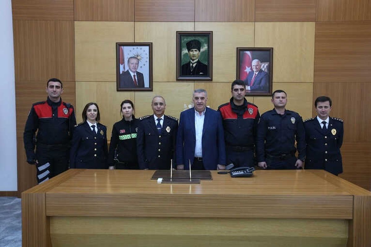Başkan Toçoğlu, İl Emniyet Müdürü Kaya ile Bir Araya Geldi