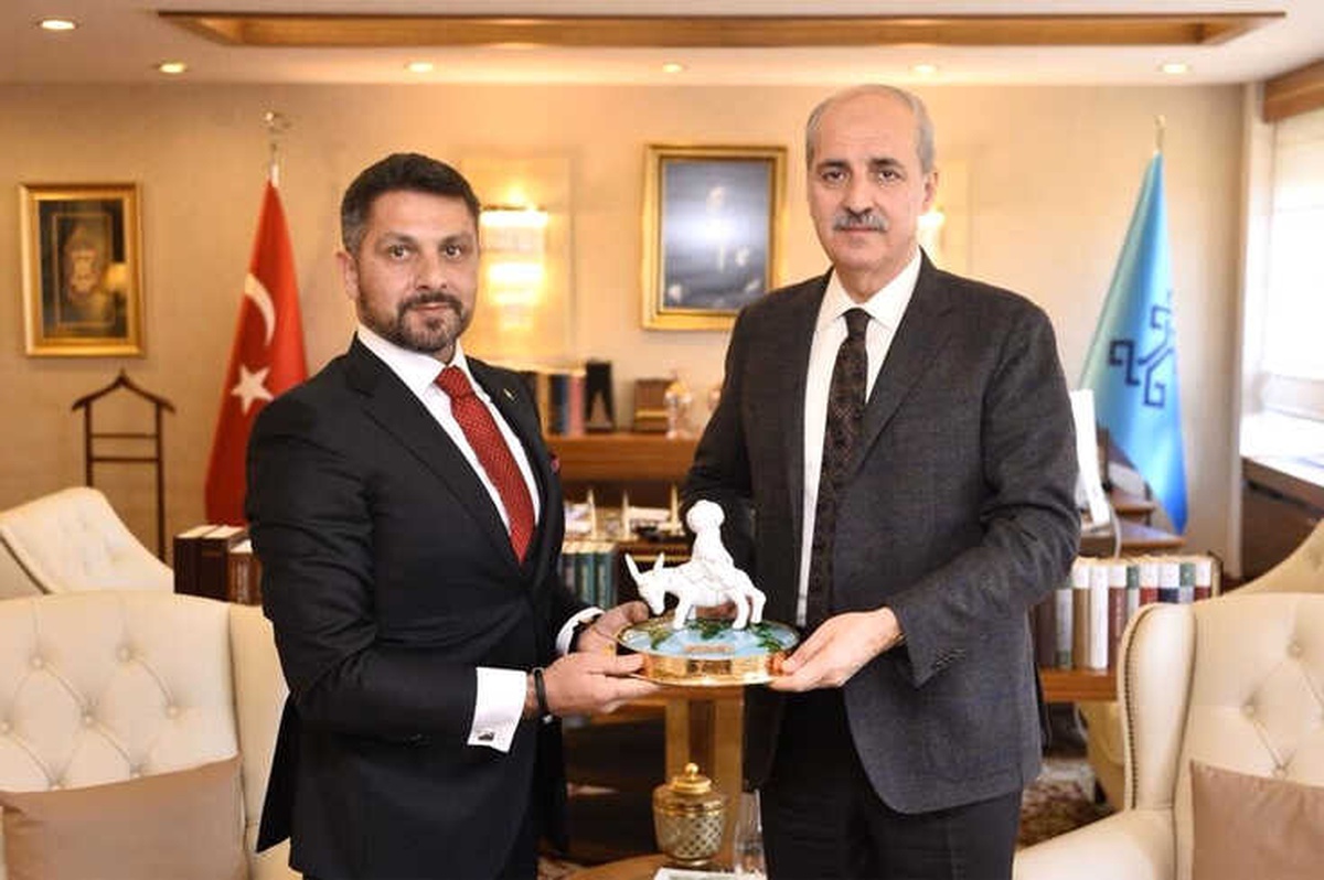 Başkan Yüzügüllü\'den Bakan Kurtulmuş\'a Ziyaret