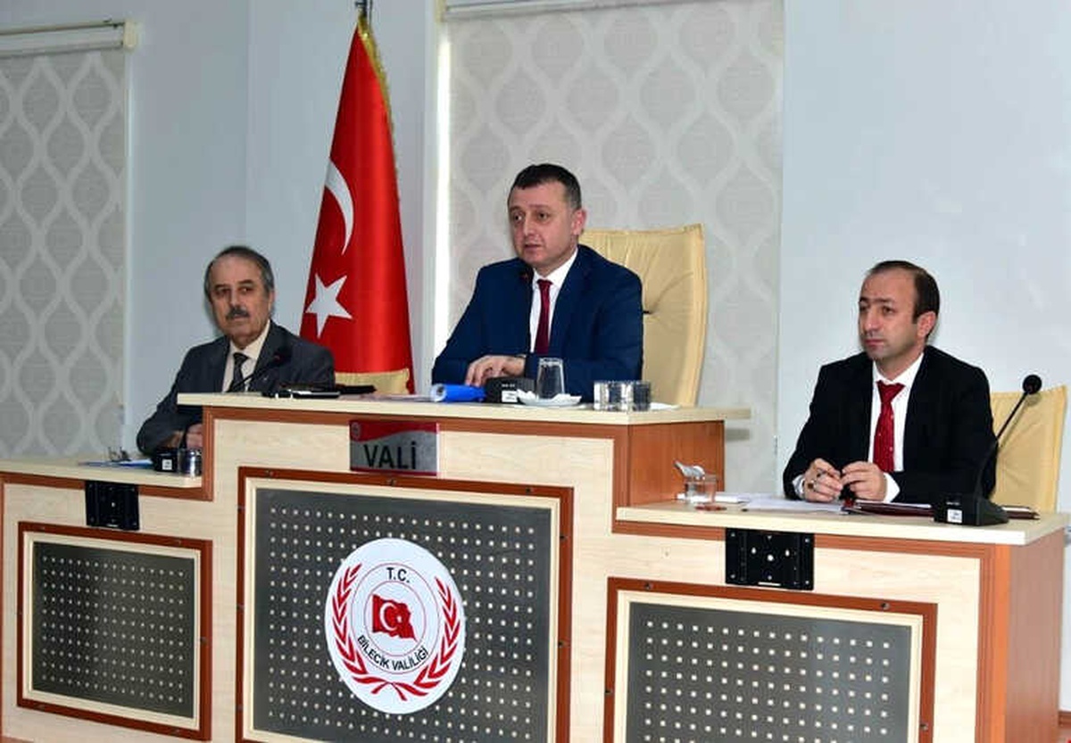 Bilecik\'te İl Koordinasyon Kurulu Toplantısı Yapıldı