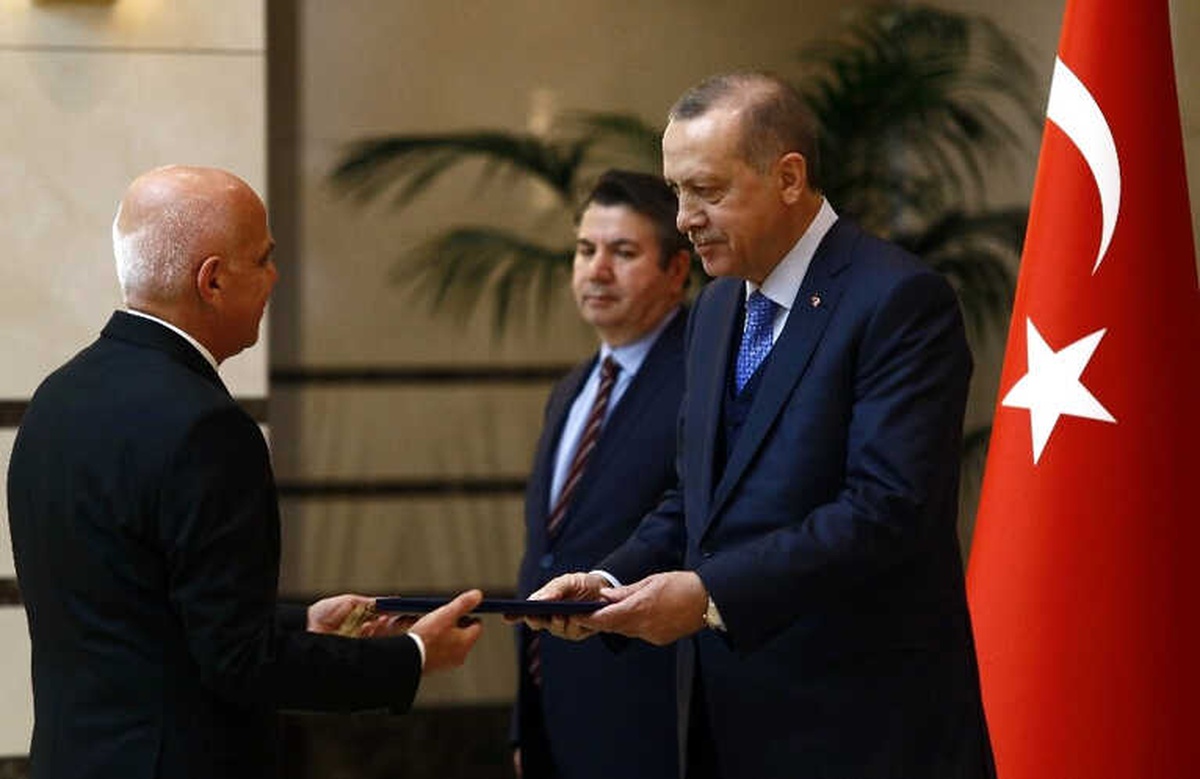 Cumhurbaşkanı Erdoğan, Irak Büyükelçisini Kabul Etti