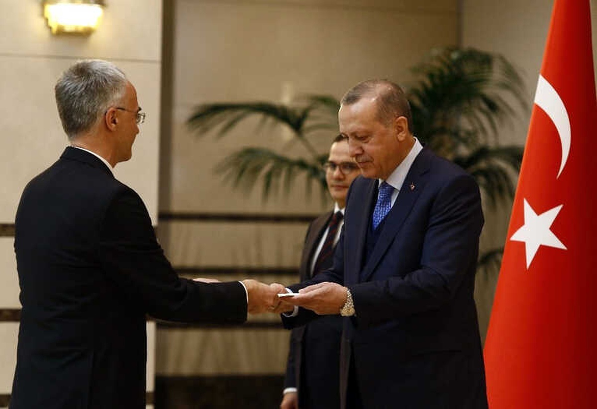 Cumhurbaşkanı Erdoğan, Sırbistan Büyükelçisini Kabul Etti