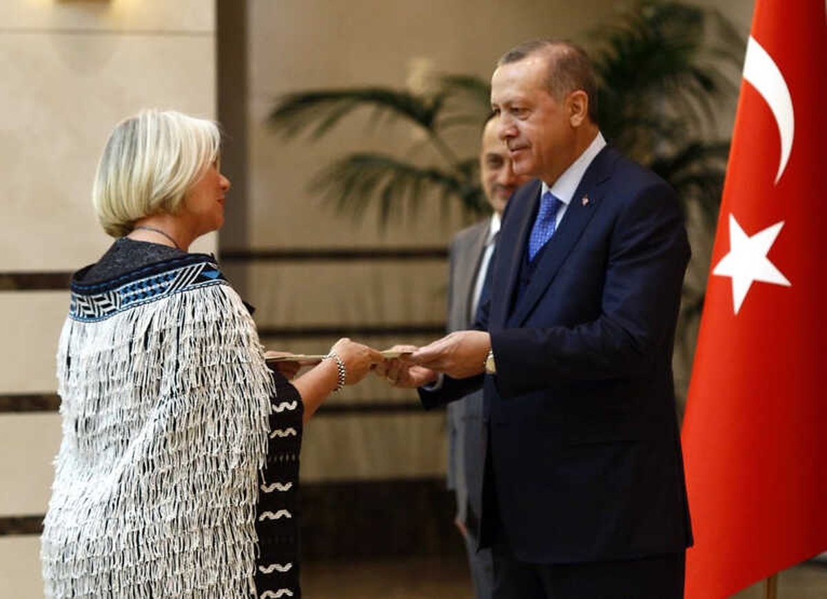 Cumhurbaşkanı Erdoğan, Yeni Zelanda Büyükelçisini Kabul Etti