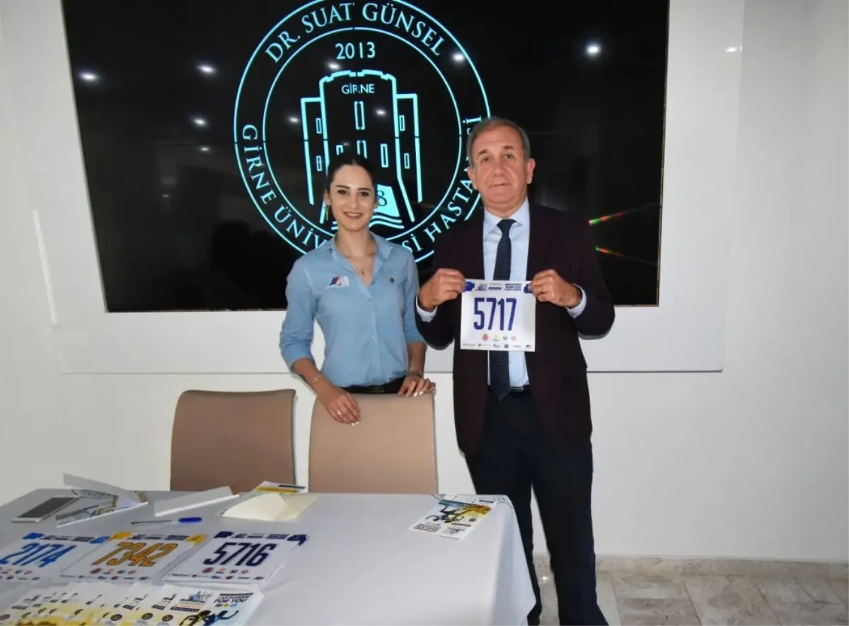 Dr. Suat Günsel Girne Üniversitesi Hastanesi 1. Girne Maratonu\'nun Destek Sponsoru