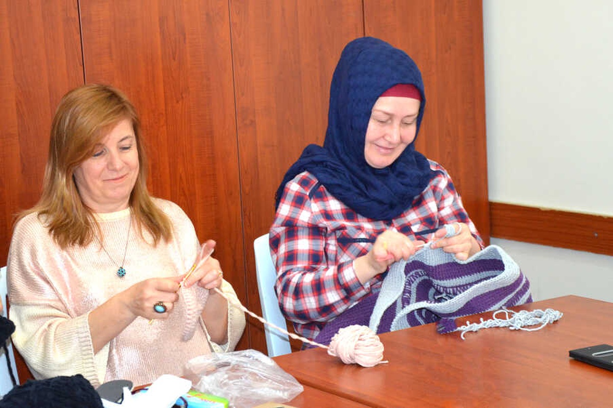 Esmek Tığ Örücülüğü Kursunda 2. Dönem