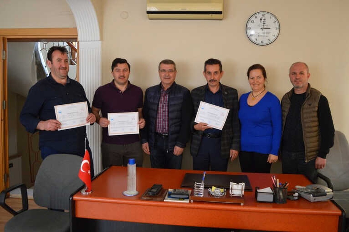 Et Ürünleri Kursiyerleri Sertifikalarını Aldı