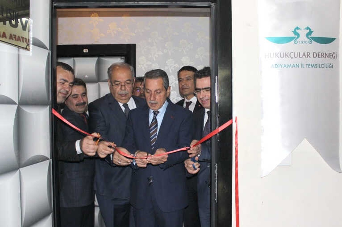 Hukukçular Derneği İl Temsilciliğinin Açılışı Yapıldı