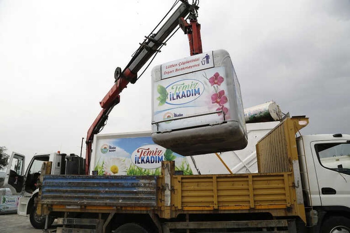 İlkadım\'da 1 Yılda 106 Bin Ton Çöp Toplandı