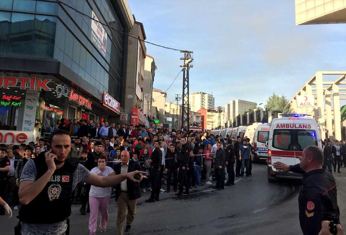 Taksim Eğitim ve Araştırma Hastanesi\'ndeki Yangın