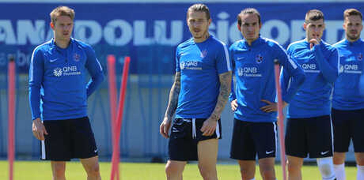 Trabzonspor Pas ve Taktik Çalıştı