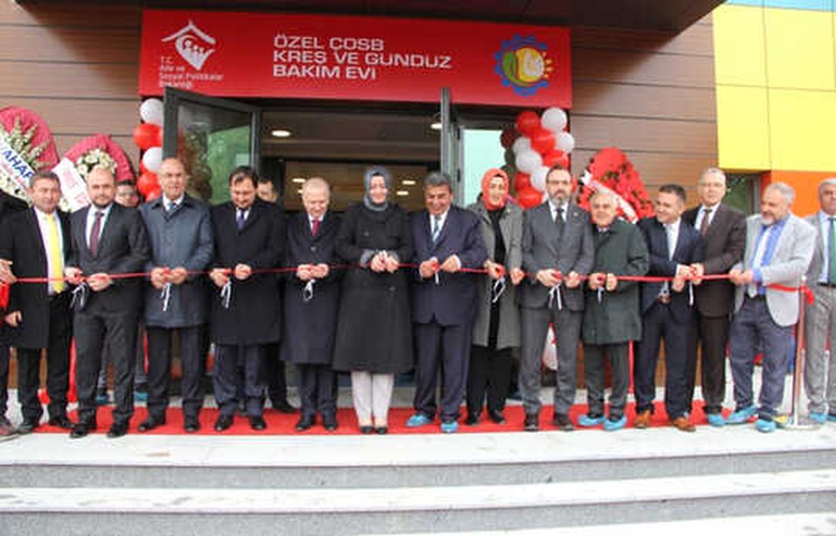 Çosb\'nin Kreşi Örnek Olacak"
