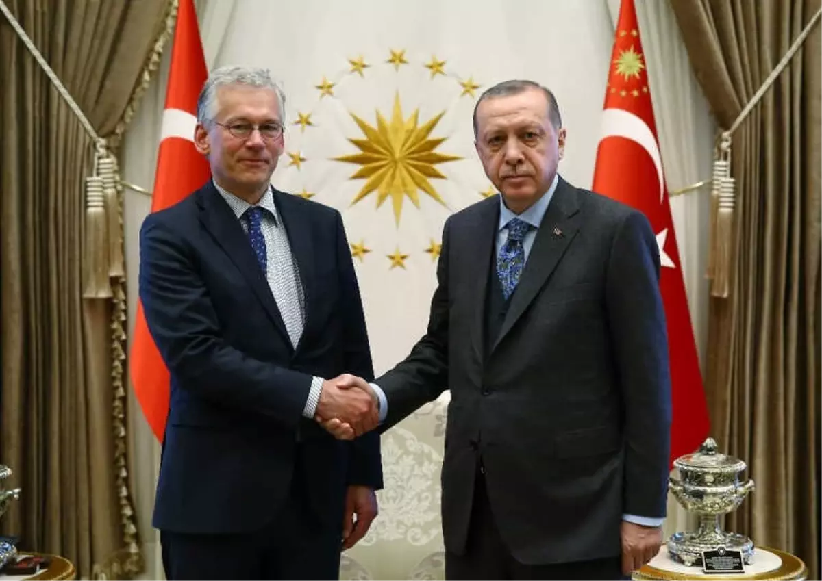 Cumhurbaşkanı Erdoğan, Philips Ceo\'sunu Kabul Etti