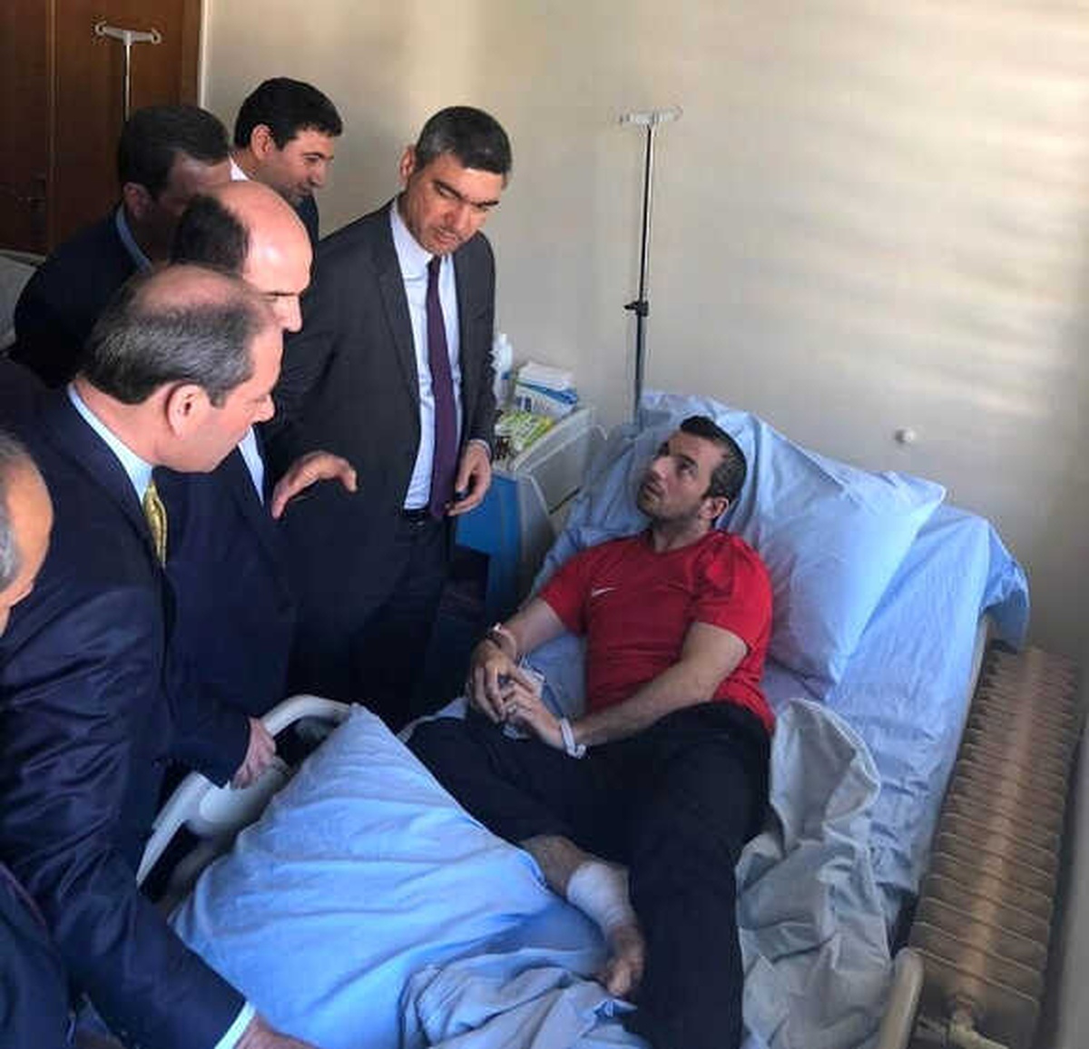 Düzeltme) Sözen, Yaralı Asker ve Korucuları Ziyaret Etti