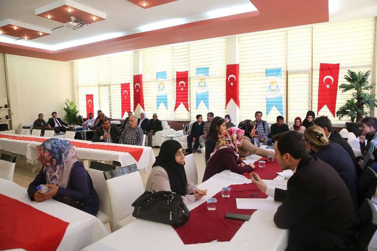 Haliliye\'de Halk Günü Toplantısı Yapıldı