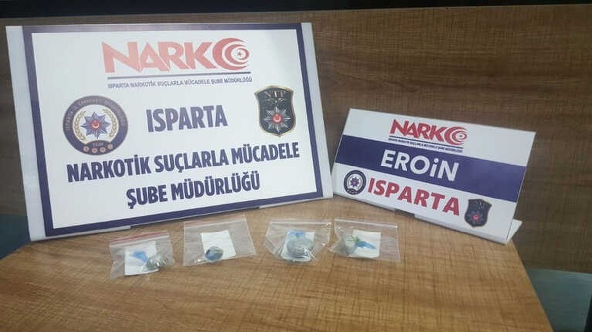 Isparta Otogarında Uyuşturucu Operasyonu