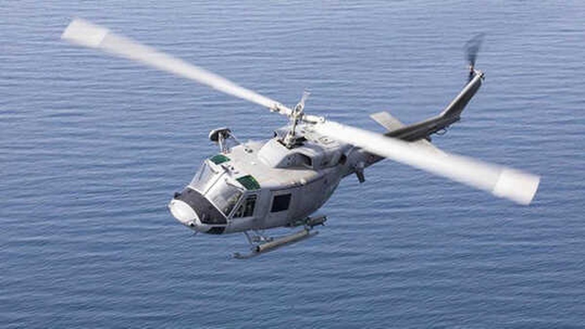 İtalyan Donanmasına Ait Helikopter Denize Düştü